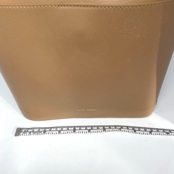 Pixie Mood Mag 10.25 x 11 Vegan Leather Crossbody Bag, Sand Color (flaws) - Picture 10 of 14